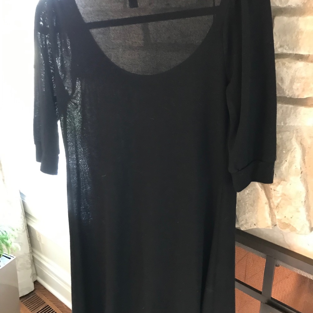 Black sweater dress medium